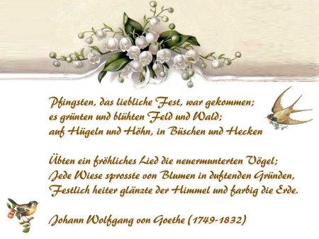 FRÖLICHE PFINGSTEN  